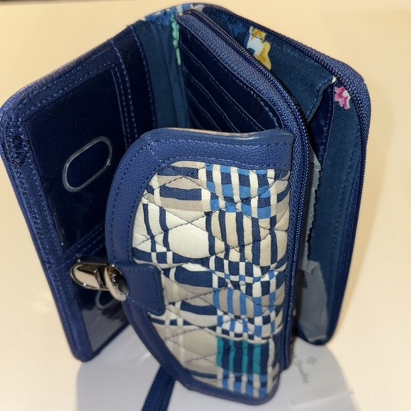 🆕 Vera Bradley Ultimate Wristlet Quilted Women's Bag-Santiago Woven - Picture 5 of 9